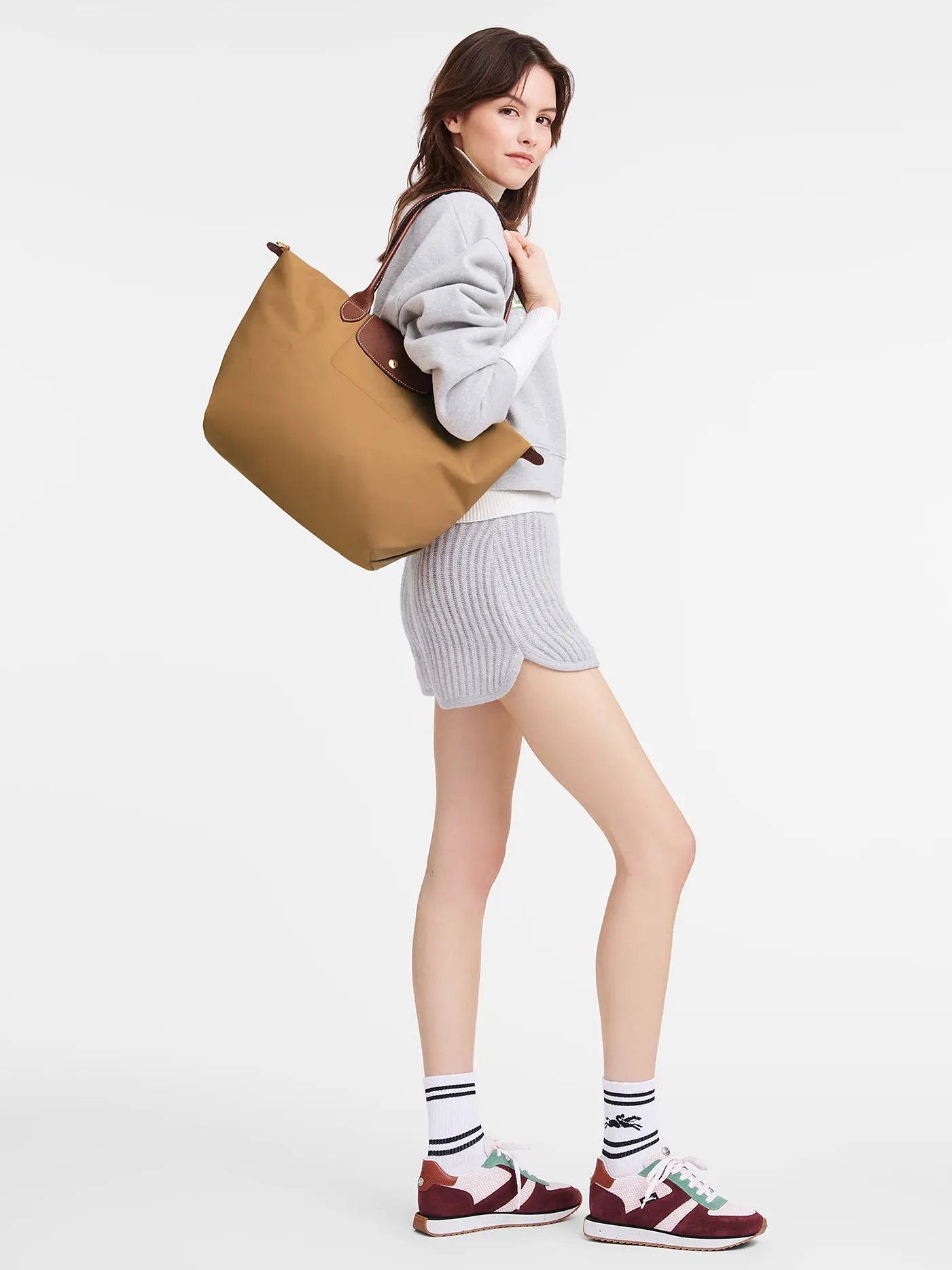 LONGCHAMP | Le Pliage Original Shopper Large, Chamois | 